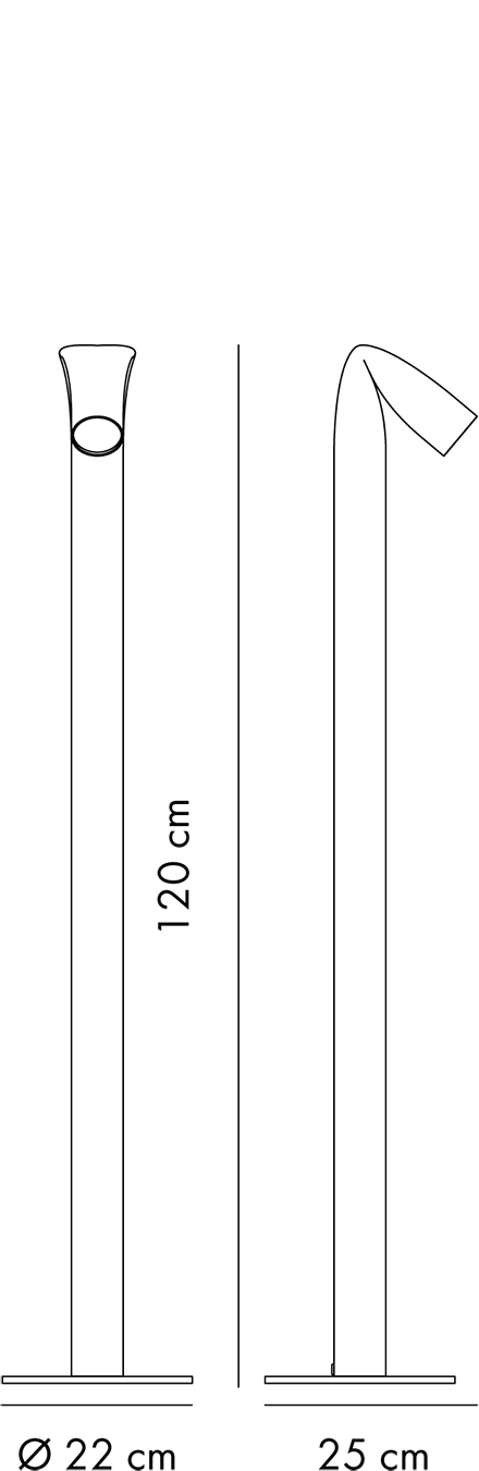 Габаритный чертёж PTBENDER120