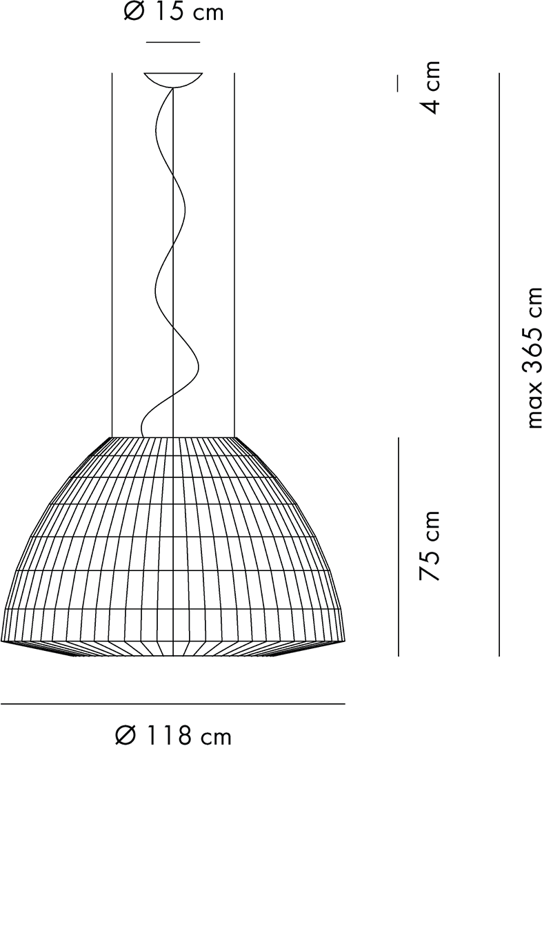 Габаритный чертёж SPBEL118E27