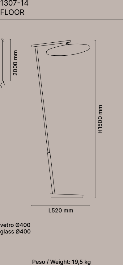 Габаритный чертёж 1307-14-1103-DXNE