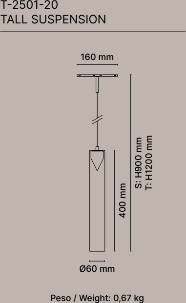 Габаритный чертёж T-2501-20-1121-PTWE