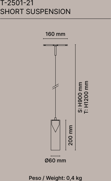 Габаритный чертёж T-2501-21-1121-PTWE