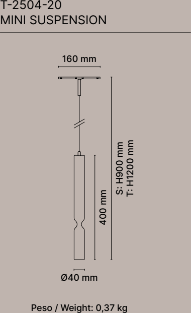 Габаритный чертёж T-2504-20-1113-PTWE