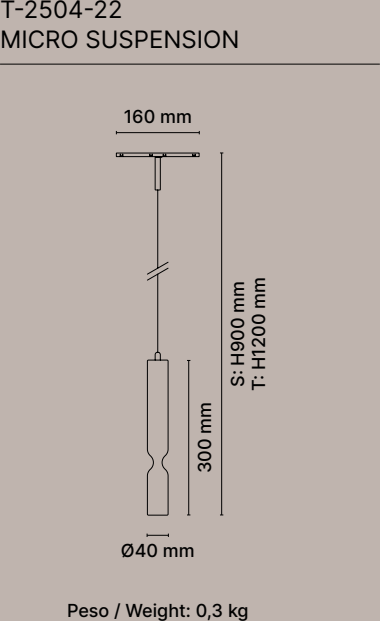 Габаритный чертёж T-2504-22-1113-PTWE
