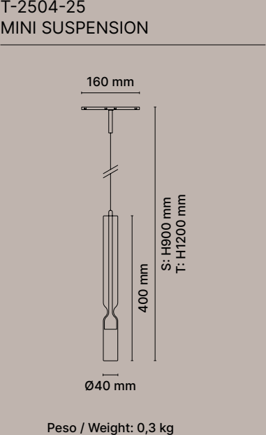 Габаритный чертёж T-2504-25-1101-PTWE