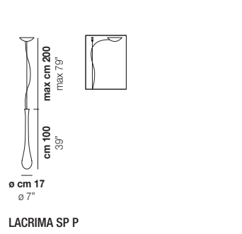Габаритный чертёж LACRIMA SP P