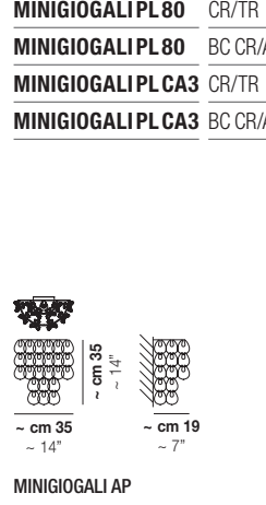 Габаритный чертёж MINIGIOGALI AP