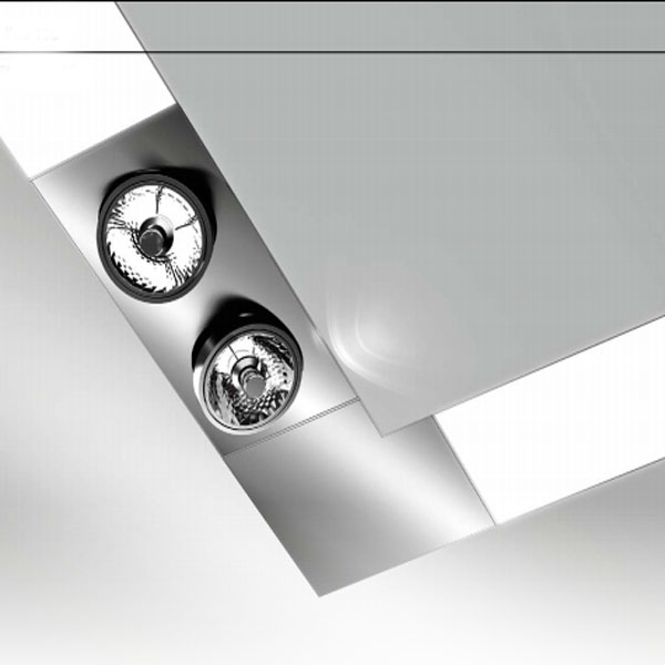 Встраиваемый в потолок светильник Martini Architectural Button LED