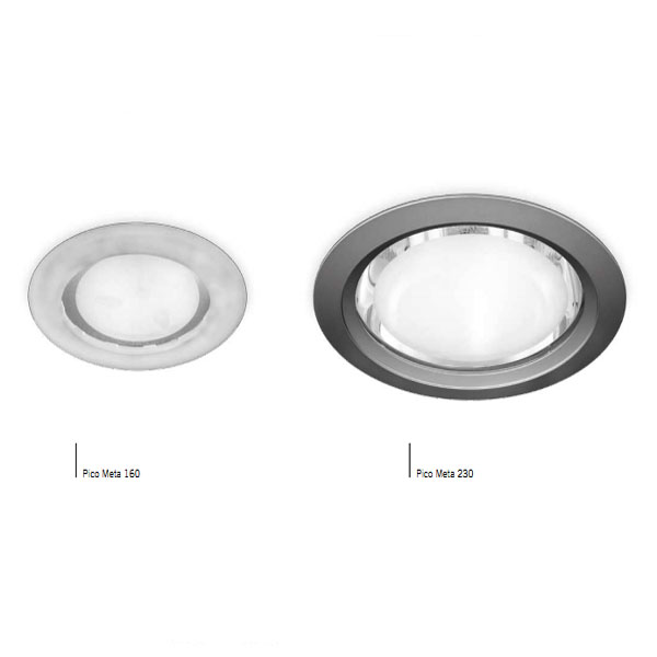 Встраиваемый в потолок светильник Martini Architectural Pico Meta 160/230