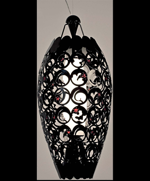 Подвесной светильник Lamp International Zodiaco 8082 nero