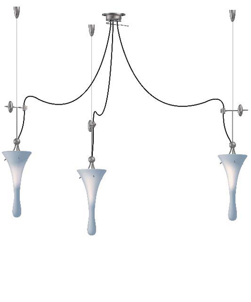 Подвесной светильник Lamp International Goccia 2034/FR3