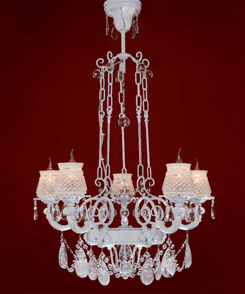 Люстра Lamp International Rinascimento 8120 bianco