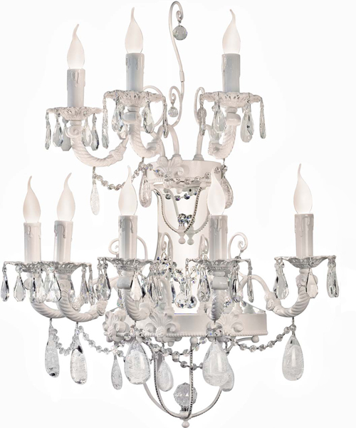 Настенный светильник Lamp International Rinascimento 8128 bianco