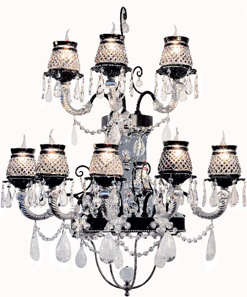 Настенный светильник Lamp International Rinascimento 8128 nero