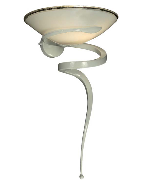 Настенный светильник Lamp International Teo 1052/B bianco