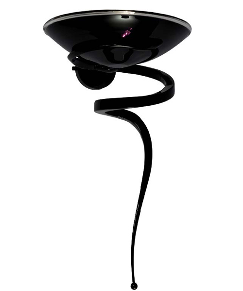 Настенный светильник Lamp International Teo 1052/N nero