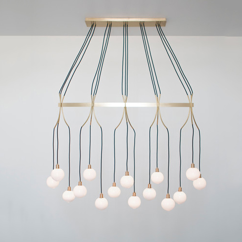 Подвесной светильник SkLO drape skirt 15 chandelier