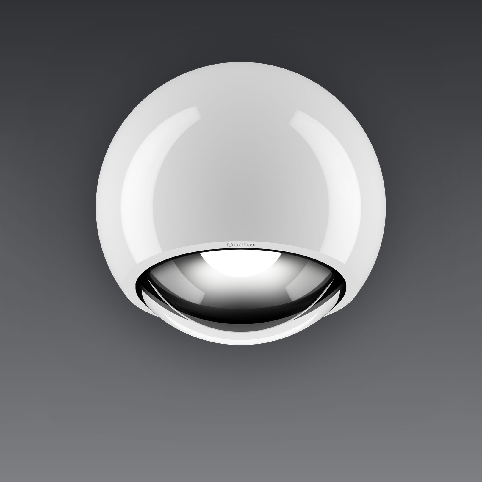 Настенный светильник Occhio Sito giù