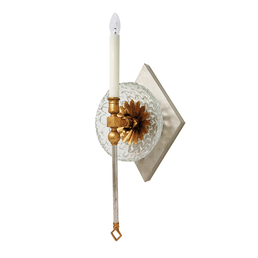 Бра Louise Gaskill Vintage Italian Glass Sconce