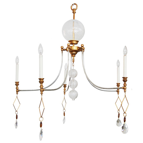 Люстра Louise Gaskill Lia with Clear Glass