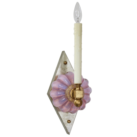 Бра Louise Gaskill Pink Murano Glass Sconce