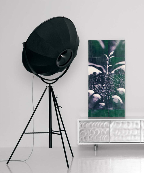 Напольный светильник Pallucco Fortuny nero