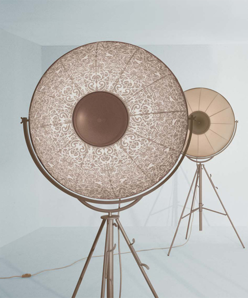 Напольный светильник Pallucco Fortuny Ornaments beige