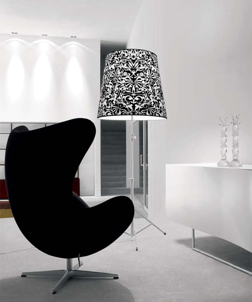 Напольный светильник Pallucco Gilda terra nero