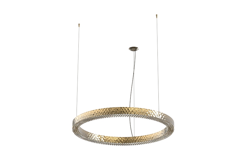 Подвесной светильник Castro Lighting Metis Suspension Hammered