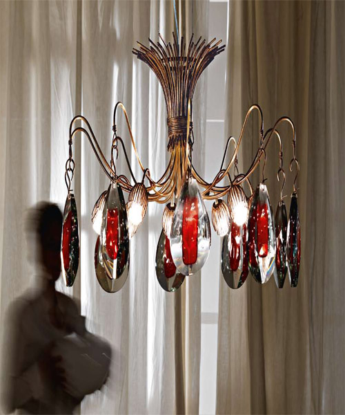 Люстра Stillux Stone 2801/10-P