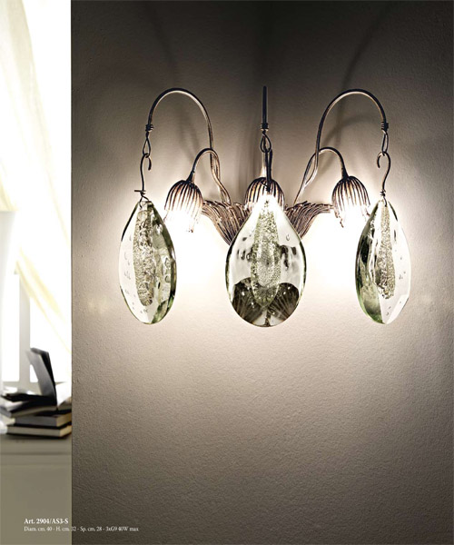 Настенный светильник Stillux Stone 2904/AS3-S