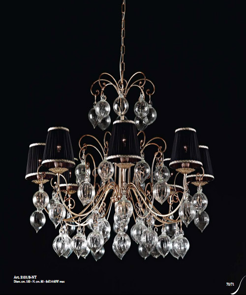 Люстра Stillux Lumiere 3101/8-NT