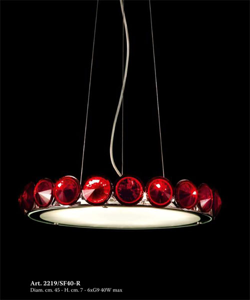 Люстра Stillux Diamond 2219/SF40-R