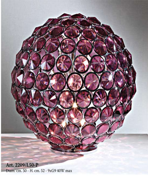 Настольная лампа Stillux Diamond 2209/L50-P