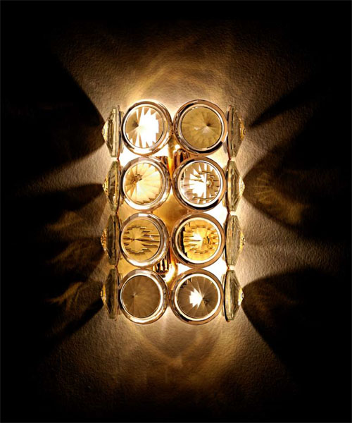 Настенный светильник Stillux Diamond 2198/AL-T