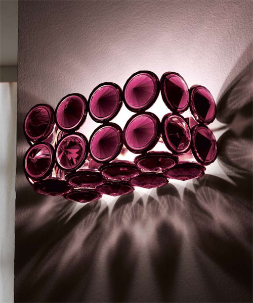 Настенный светильник Stillux Diamond 2197/AG-P