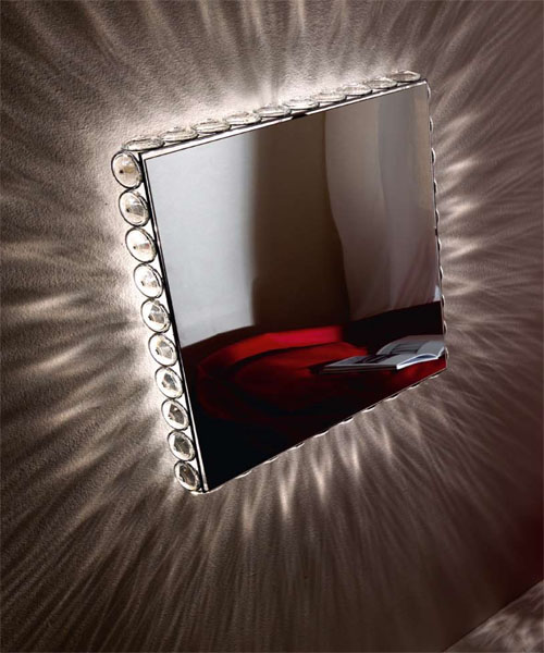 Настенный светильник Stillux Diamond 2401/MIR65-T