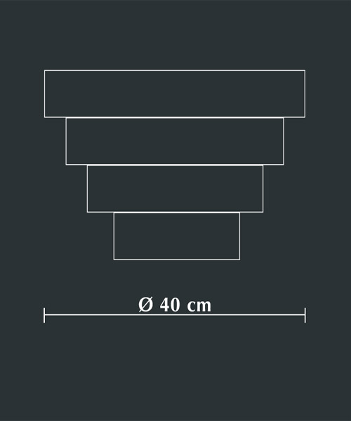 Люстра Stillux TOWER 1701/PLF40
