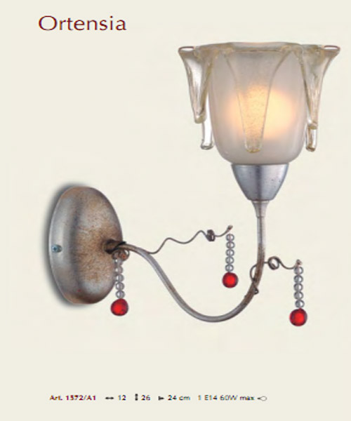 Настенный светильник Stillux Ortensia 1572/A1