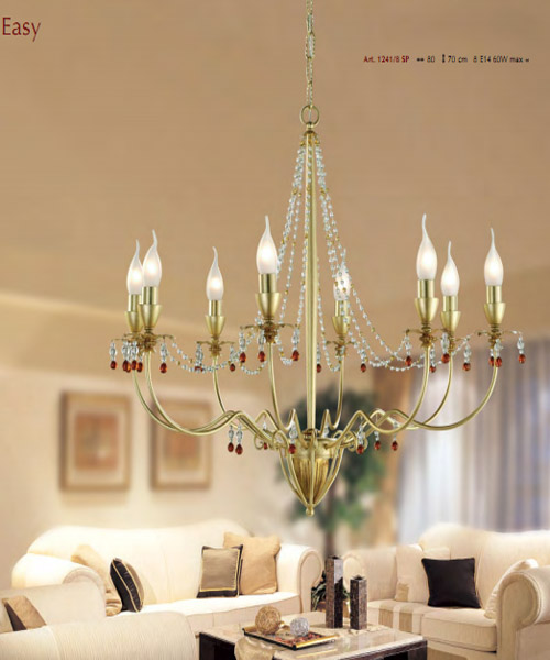 Люстра Stillux EASY 1241/8 SP