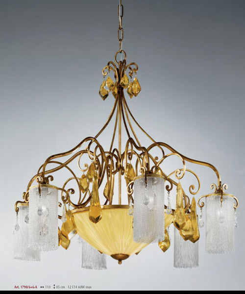 Люстра Stillux CHABOD 1790/6+6-A