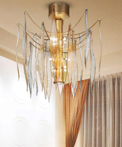 Люстра Stillux GLASSIS 1284/PLF12 CO