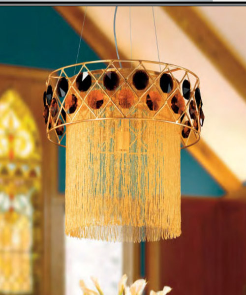 Люстра Stillux LINE 1880/SG-PA-O