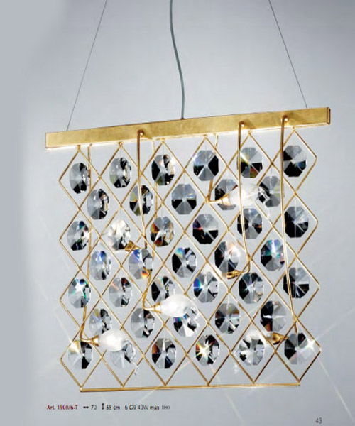 Люстра Stillux LINE 1900/6-T