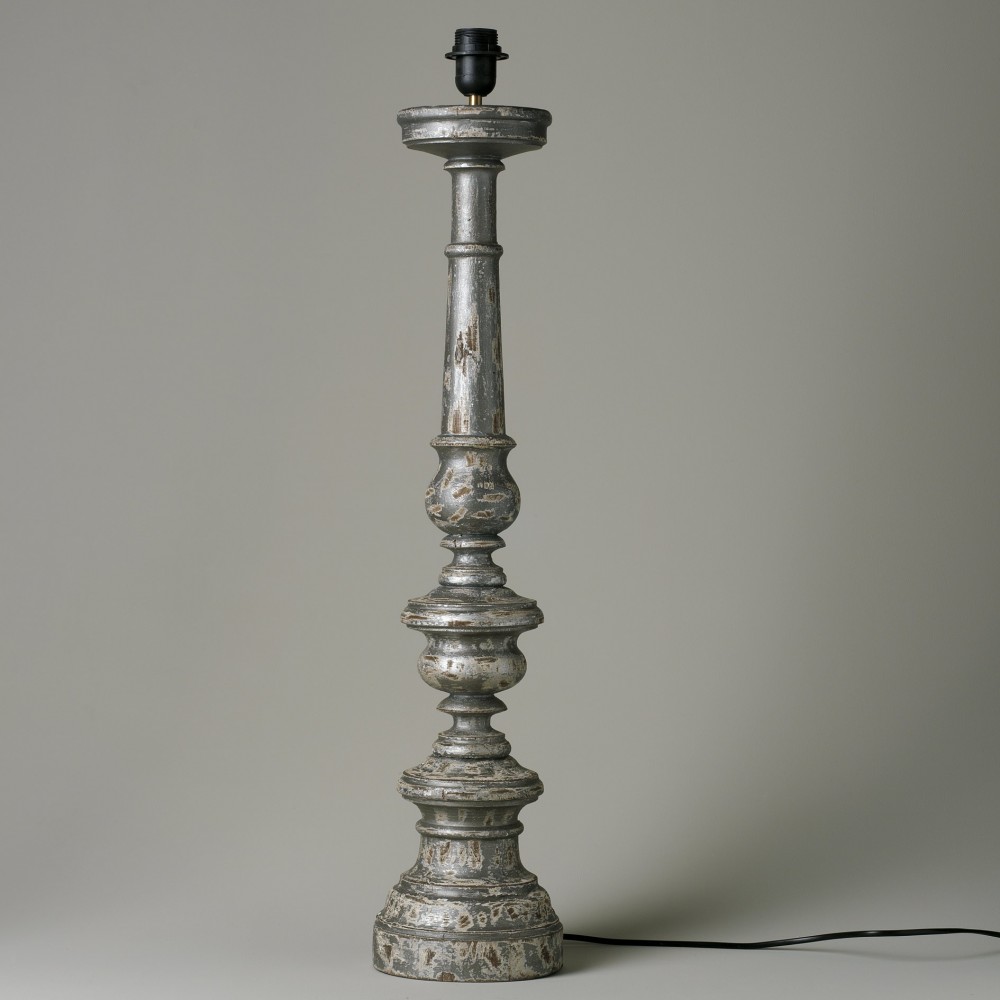 Настольная лампа Becara Distressed grey table lamp