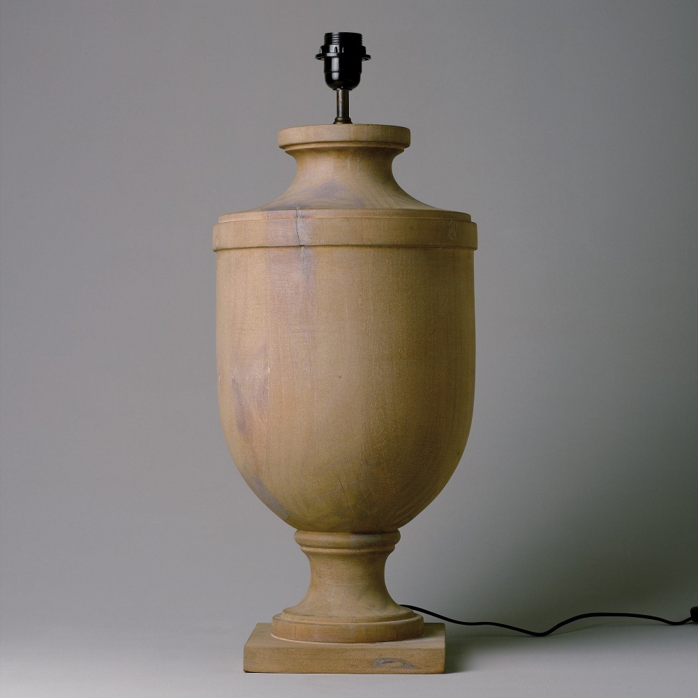 Настольная лампа Becara 65cm natural wooden table lamp