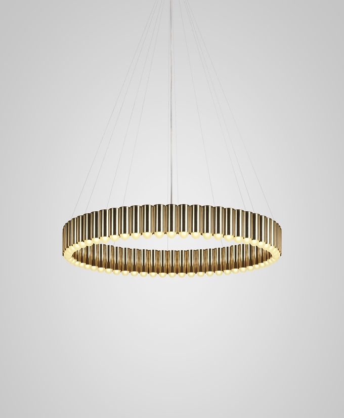 Подвесной светильник Lee Broom Carousel XL POLISHED GOLD