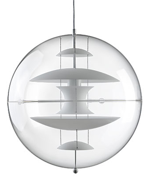 Подвесной светильник Verpan VP Globe / GLASS Design:1969/2009