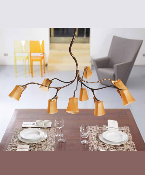 Люстра Marchetti Illuminazione Ginseng S6+3