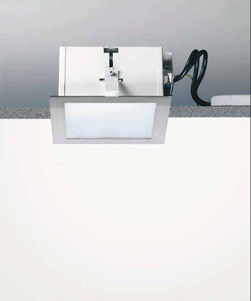 Встраиваемый в потолок светильник Egoluce Architectural Minidelta Fluo 6392-6392em