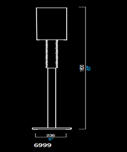 Торшер Barovier&Toso 6999